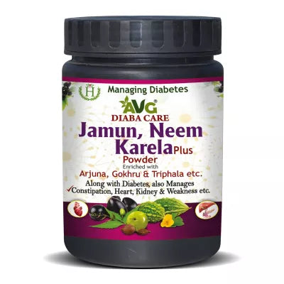AVG Jamun Neem Karela Plus Powder (200g)