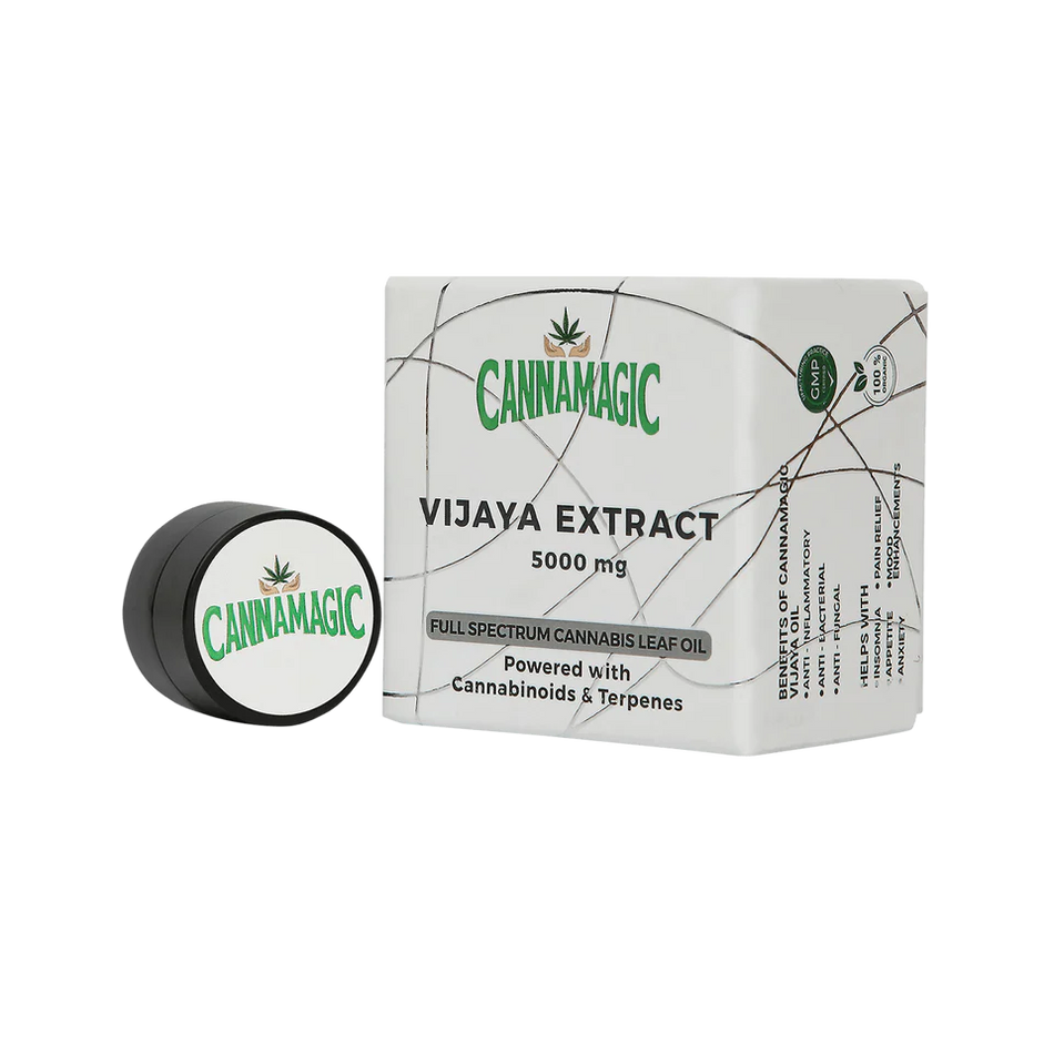 Anandamide Collection - Cannamagic Vijaya Extract (5000 mg)- Full Spectrum Cannabis Leaf Oil