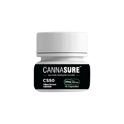 Cannasure CS50 Cannabis Extract Capsule - Full Spectrum (50MG)