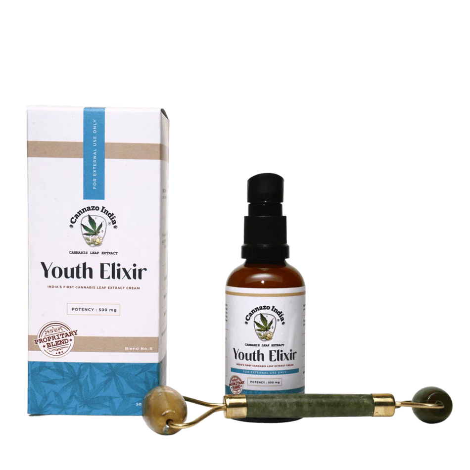 Cannazo Youth Elixir (Anti aging & mark removal)- Full spectum with Seabuckthron (500mg:50gm)