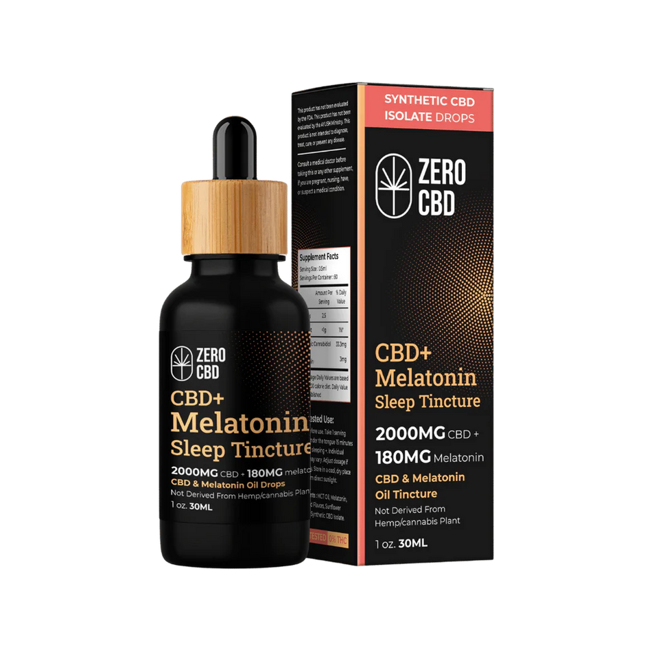 Zero CBD - CBD + Melatonin Sleep Tincture